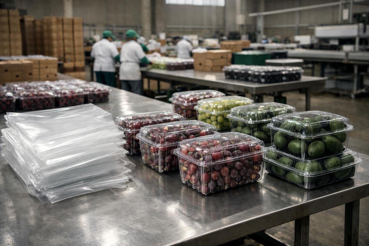 Cómo elegir mangas plásticas para palta y uva